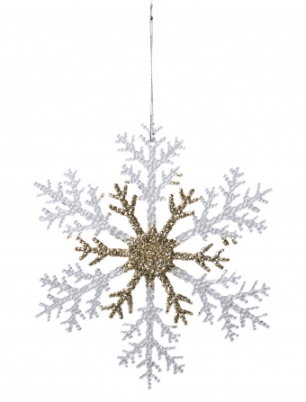 Snehová vločka ornament