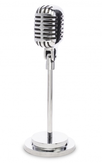 Ozdobný mikrofón