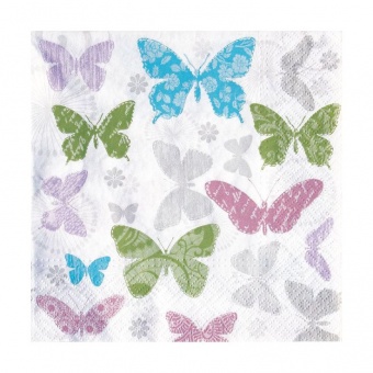Pl Serwetki Soft Butterflies