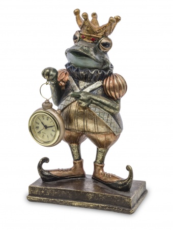 Figurka Žaba s hodinkami